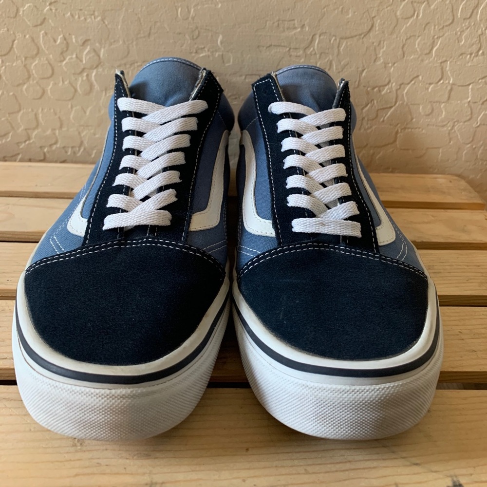 Vans Old Skool Skate Shoes blue SZ 11.5